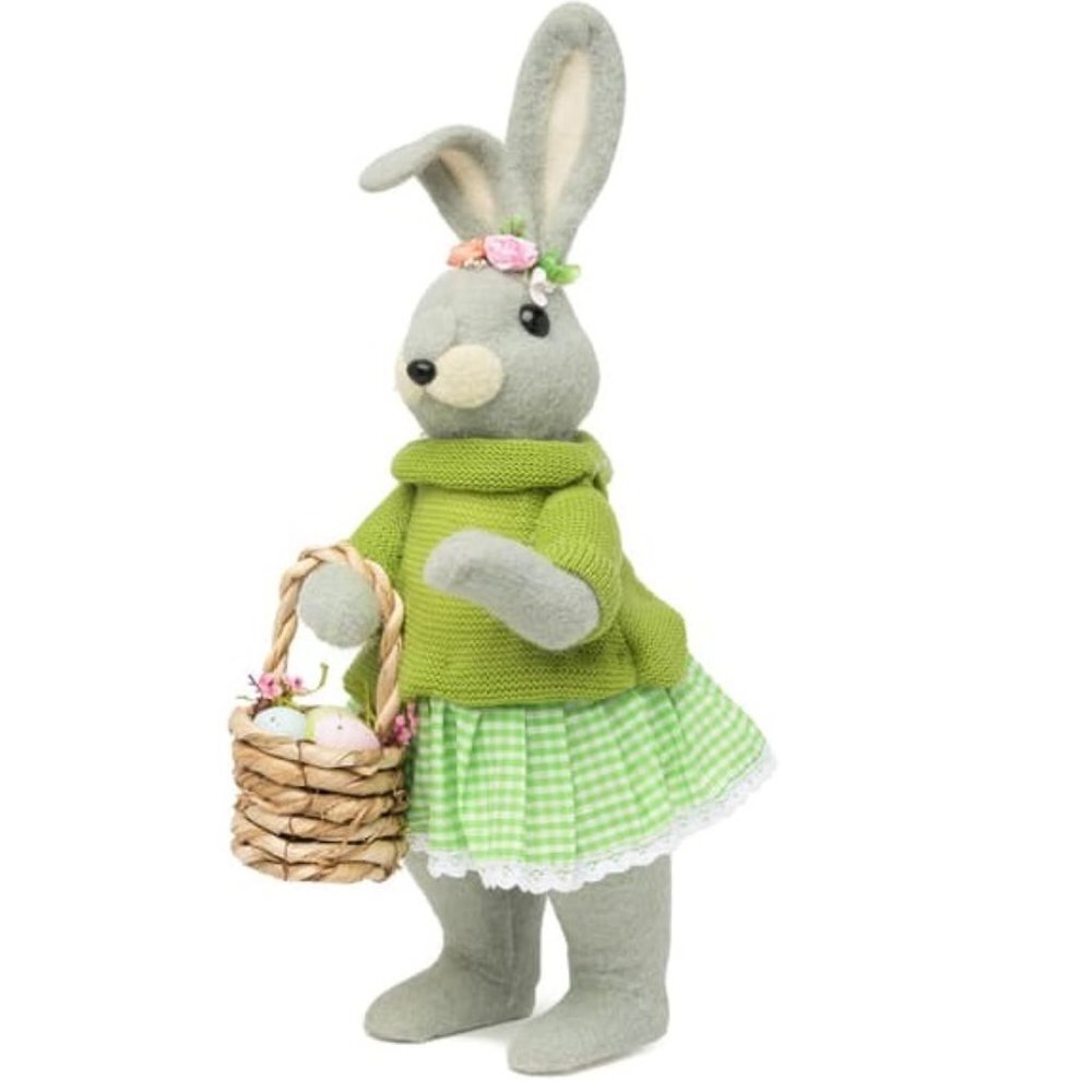 Rabbit with Basket Great for Easter